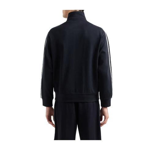 Emporio Armani Felpa con zip Felpa Uomo con bande logate S P25 - EMPORIO ARMANIEM001110AF13488 - UB118 - S - Francavilla Moda
